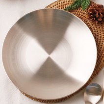 놋마을 방짜 유기 접시 찬기 그릇 놋그릇, 원형접시.소, 1개