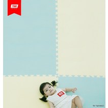 티지오 NE방방 퍼즐매트 100x100cm 두툼한 두께3cm, 50x50cm(4장1세트)_핑크