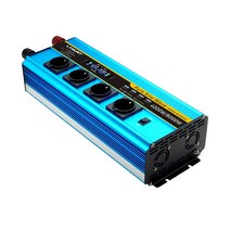 순수정현파 인버터 LVYUAN 차량용 12V 220V 60Hz 4000W, 8000W 4콘센트 12V