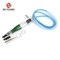 에어툴공압공구 공압공구 si fang 초음파 공압 공기 마이크로 왕복 진동 파일 그라인더 공압 공기 연필 다이 금형 연마, 세트 2