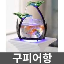 구피어항 새우 수조세트 중형 중형 물멍 치어통 탱크