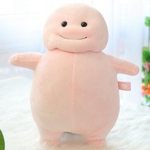 국민애착인형 캐릭터 지방이 귀여운 수면 대형 인형 애착 안고자는 봉제 선물용 100cm 큰 배게, 핑크색, 38cm
