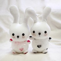 하트토끼 양말인형만들기 diy, 핑크