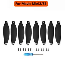 드론 프로펠러 DJI 미니 2/SE 경량 윙 팬용 4 쌍 4726 소품 블레이드 교체 액세서리 용 예비 부품, [03] 8 pcs Silver