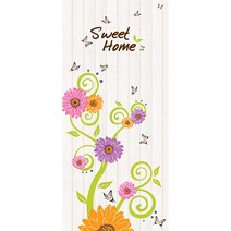 데코미 실사출력 현관문시트지, MO-020A (화이트)