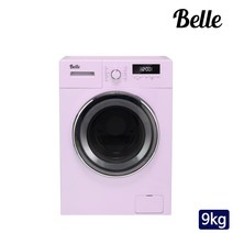 벨 레트로 드럼세탁기 SDD90AP SDD90AS 9kg, SDD90AP(핑크), 핑크