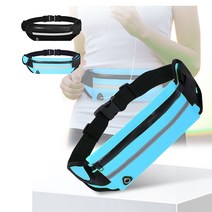 멀티 스포츠 런닝 힙색 운동 등산 트레킹 조깅, 블랙