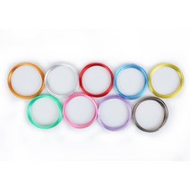포비월드 메탈릭철사 2mm / 공예철사 철사 만들기재료 DIY재료 칼라철사, 금색