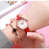 저비샵 여자 여성 학생 손목 시계 선물 추천 패션 CU906 플라워패턴