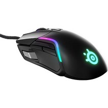 게이밍 마우스 SteelSeries Rival 5 프리즘싱크 9버튼 18 000 CPI, 유선, 라이벌 3