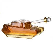 크리스마스 홈 파티 위스키 잔 양주잔 언더락잔 위스키글라스 온더락 글라스 500ml1000ml 무연 유리 위스키 디켄터 탱크 모양의 barware 위스키 병 주류 스카치 버번, 500ml