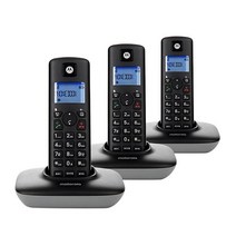 [모토로라] 무선전화기 T401A 2+1 블랙 발신자표시/벨소리무음기능/스피커폰기능, 상세 설명 참조