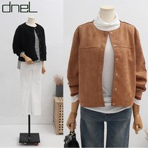 드넬 드넬 스웨이드숏자켓DHJ13129A