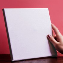 민화 동양화 화판 무지 종이 수채화 판넬 수채 캠버스 유화 조화지 캔버스 액자 20x20
