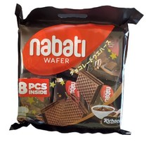 nabati 나바티 초코웨이퍼 23g 18개 총 414g (인도네시아) / 한입 사이즈 웨하스