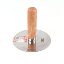 델키 호떡 누르개 나무손잡이 중 누름판 스텐레스 호떡누르미 453EA