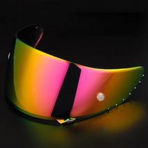 쇼웨이헬멧 오토바이 헬멧 바이저 SHOEI X14 Z7 CWR1 RF1200 Xspirit NXR 쉴드 렌즈 Casco Moto 액세서리, 12 Roes Gold