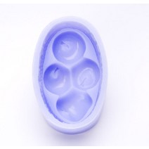 사과바구니 몰드 모양틀 클레이 베이킹 실리콘 비누