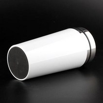 화이트 유광 스텐텀블러 450ml 2개 음료통 돌답례품