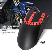 야마하 오토바이 프론트 머드 가드 펜더 리어 익스텐더 익스텐션 XTZ1200 XTZ 1200 Z 슈퍼 테네레 2010-모