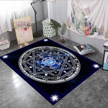 마법 카페트 직사각형 유니크 러그 애니메이션 카페트