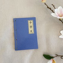 데코프릴 고급 감성 돌잡이용품 전통 책 (2 color) 소품 첫돌상 셀프돌상 패키지, 블루