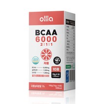 올라뉴트리션 BCAA 파우더 6000 스틱 자몽 10p, 1개, 100g