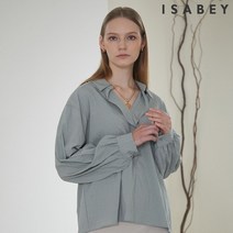 솔리드 카라 쉬폰 블라우스 (VDBAI2404)