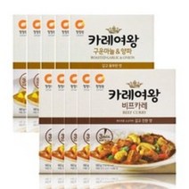 (5+5) 카레여왕 160g x 5개 + 청정원 삼선짜장 180g x 5개, 카레여왕 치킨 x 5개 + 삼선짜장 x 5개