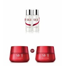 [백화점정품] sk2 스킨파워크림세트 / sk2 탄력크림50ml + 클리어로션30ml x 2개, 1세트