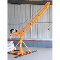 이동식 전동 윈치 기중기 리프트 이동식 미니크레인, 220v200kg 12m
