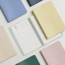 바이풀디자인 생각보관함 먼슬리 매니저 2023 05 apple mint, 단품