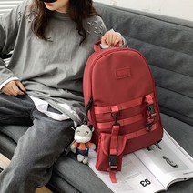 TK-P056 데크라 가벼운 여자 백팩 빈티지 캐주얼 패션 중 대 자전거 가방 스포츠 여성 공용