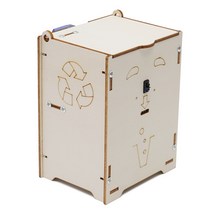 6호 양팔저울 간이정수기 5호 1호 로봇만들기 도구 상자 과학키트 막대자석 과학실험키트, 스마트 쓰레기통