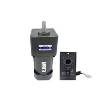 유도전동기 6IK200RGU-CF 200W 220V 단상 AC 기어 감속 속도 제어 모터 가역 + 속도 조절기, 2.260RPM