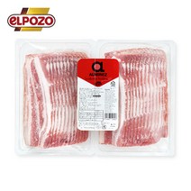 (주)보라티알 [보라티알] 엘포조 냉동 슬라이스 베이컨 (500g x2)
