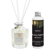아로마코 아로마코앤티크 디퓨저250ml+리필200ml 세트, 소프트코튼_그린티베리