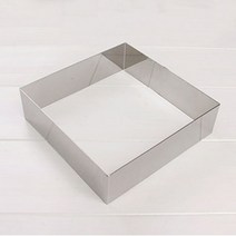 달곰베이킹 사각 무스링 19.5cm(3호)/높이5cm