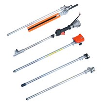 잔디깍기 다기능 GX35 BG520 BC430 엔진용 가솔린 브러시 커터 폴 잔디 트리머 샤프트 26mm 9T 75cm