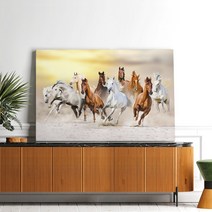 출세운 팔마도 칠마도 행운을부르는 말그림 사장님 회장님 캔버스 액자, 09.마도