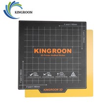 킹룬 가열 베드 A B 자석 시트 빌드 플레이트 KP3S KP5L 엔더 3 CR10, 235x235mm