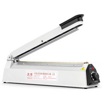 비닐 접착기 자동실링기 밀봉기 날인 식품 포장기계, 20cm 필름커팅기 0.6mm