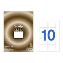 한국폼텍 폼텍 LQ-3615 레이저/잉크젯 라벨 20매, 1개