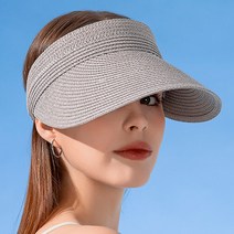 데이즈원 여성 여름 밀짚모자 썬캡 여자 등산 캠핑 챙모자