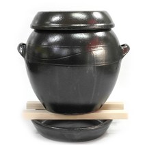 국산 전통옹기 소금 간수 항아리 10kg 15kg 20kg
