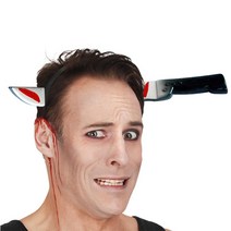 파티팡 할로윈 머리관통 칼 머리띠 1개