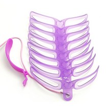 8종 아치형 눈썹 틀 B1 일자 그리기 가이트 아이브로우