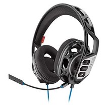 플랜트로닉스 Nacon Rig 300 게이밍 헤드폰 마이크 PS4 블랙, 기본