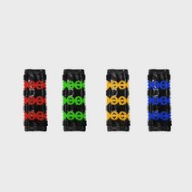 수항 오토바이 자전거 손잡이 핸들그립 미끄럼방지 고무 깔깔이, 녹색 2개 1세트