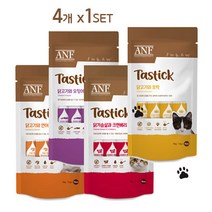 ANF 츄르 간식 테이스틱 56g 고양이, 4개, 혼합(각1개씩)